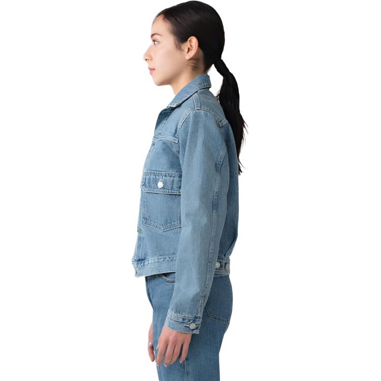 Levis Bluetab™ Series Ss25 Bluetab™ Series Double Flap Pocket Design Button Closure Denim Jacket Women Jackets Light-Blue A5884-0003
