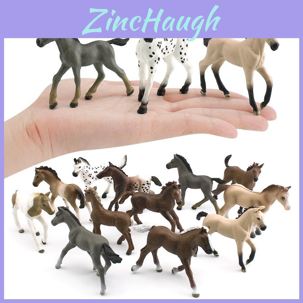 Hanoverian Foal Pvc Animal Model For Kids Educational Decor
