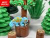 Non-Toxic Moc Bricks Lizard Animal 57763 Tree Rings Magnifier Diy Farm Forest Explorer Educational Building Blocks Toys Kids Gifts