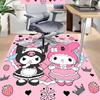 Cute Characters Pastel Outfits Carpet For Playroom Bedroom Living Room Sofa Home Decorkids Game Area Rug Nonslip Floor Mat