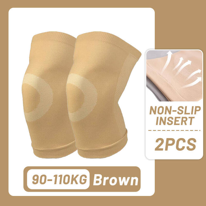 Summer Air-Conditioned Room Knee Pads Enlarged And Fattened Fat Sister 100Kg Warm And Cold-Proof Upgraded Large-Size Sports Knee Pads