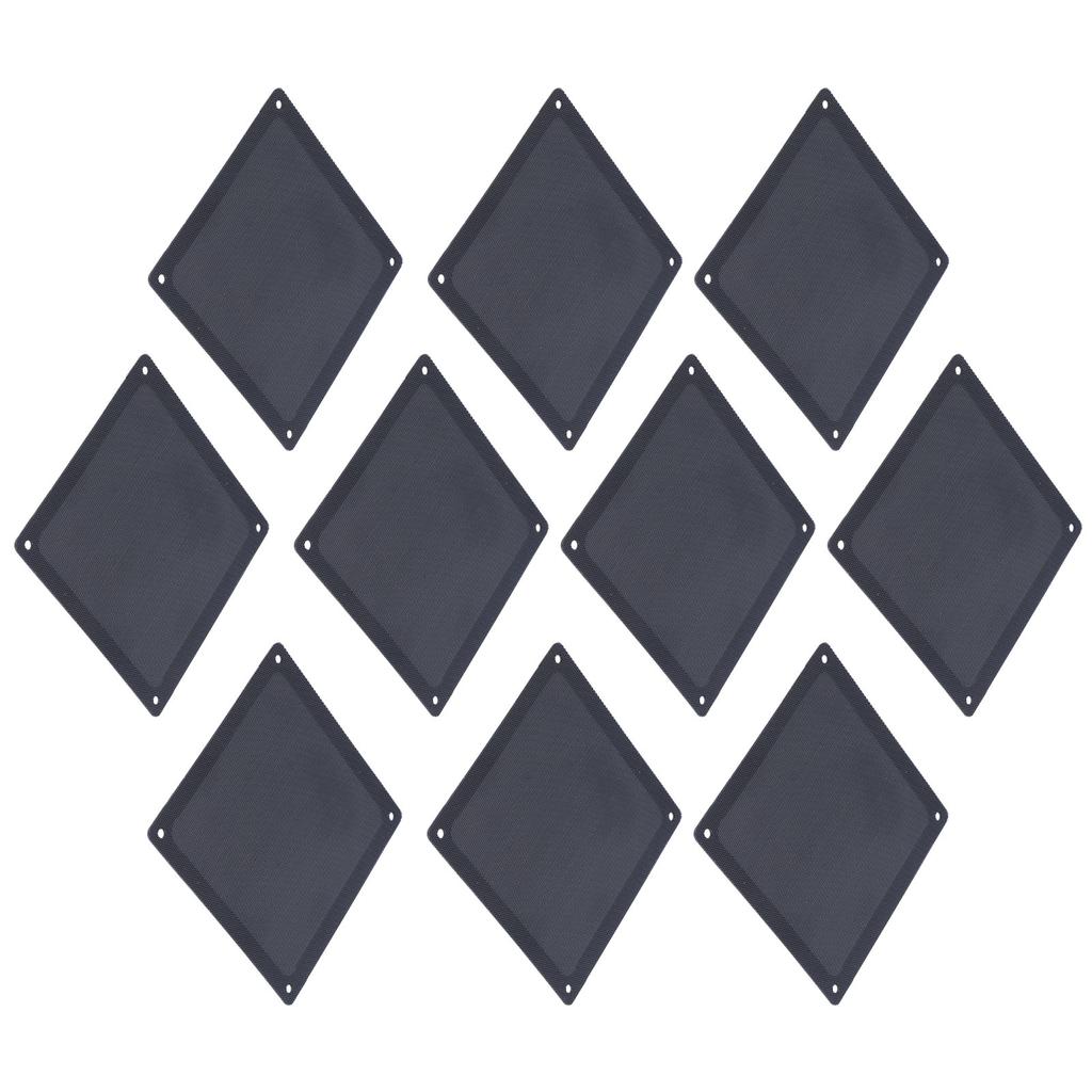 10PCS 14 X 14CM Computer Fan Filter Grill Superior Heat Dissipation PVC Mesh Magnetic Fan Dust Filter for PC Case Power