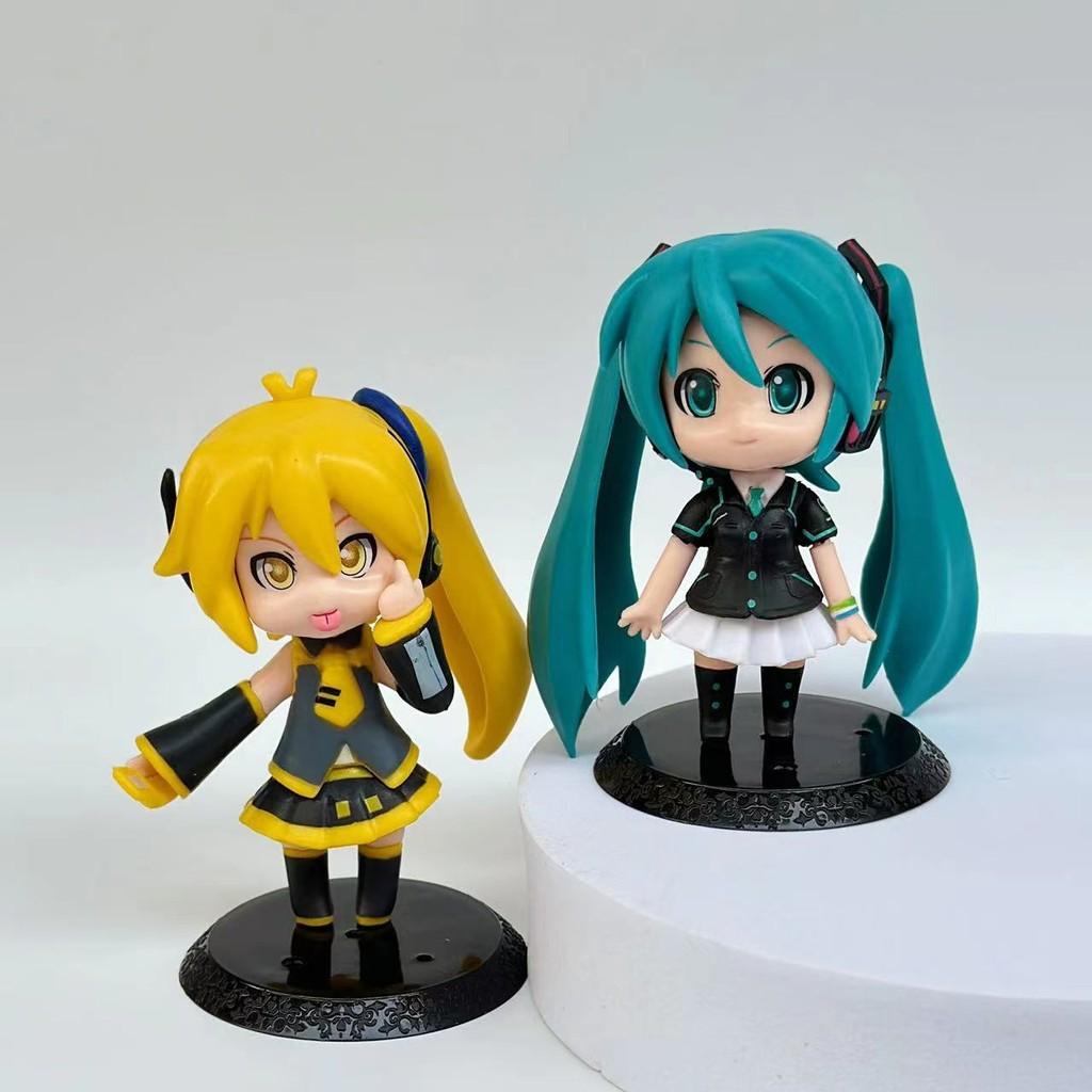 Miku Toy Hatsune Model Set Interior Decor With Sleep Position For Display Gift