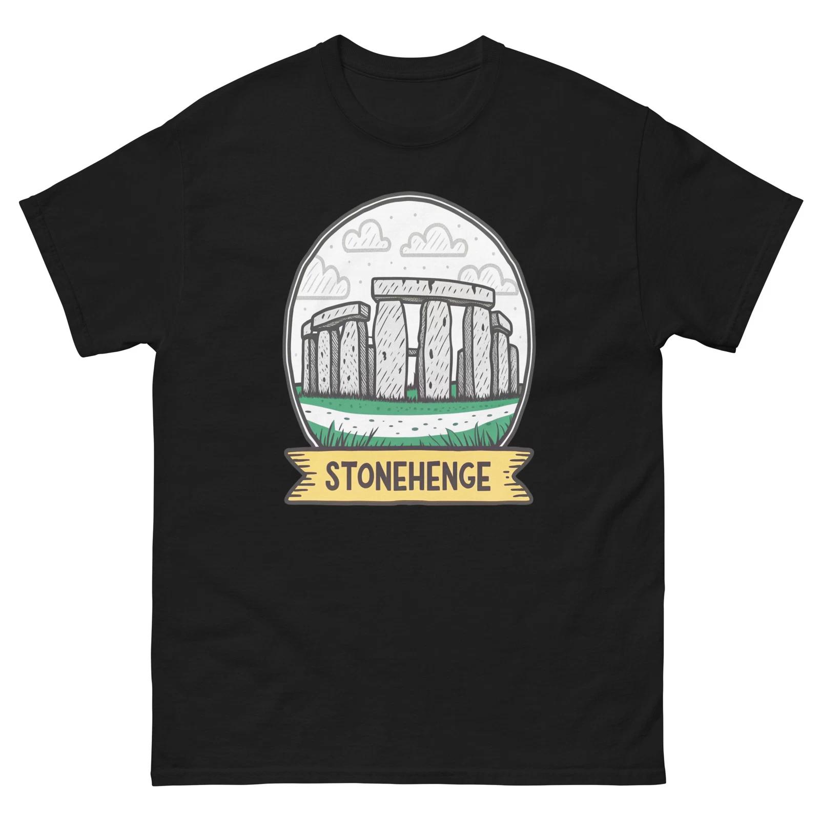 Stonehenge Attraction Landmark Travel T-Shirt 3XL