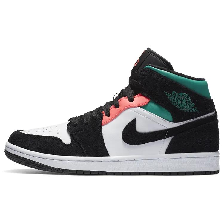Air Jordan 1 Mid SE 'South Beach' (Unisex) Vintage Basketball Shoes 852542 116
