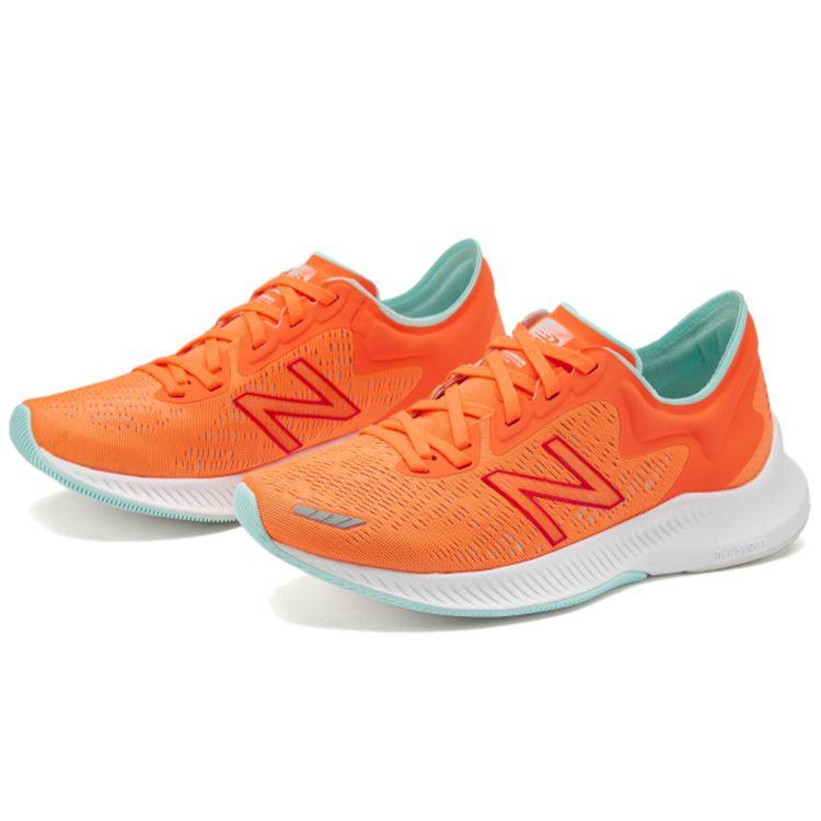 New Balance NB Pesu Comfortable Fabric Low-Top Marathon Running Shoes Women Sneaker Bright-Orange WPESUCO