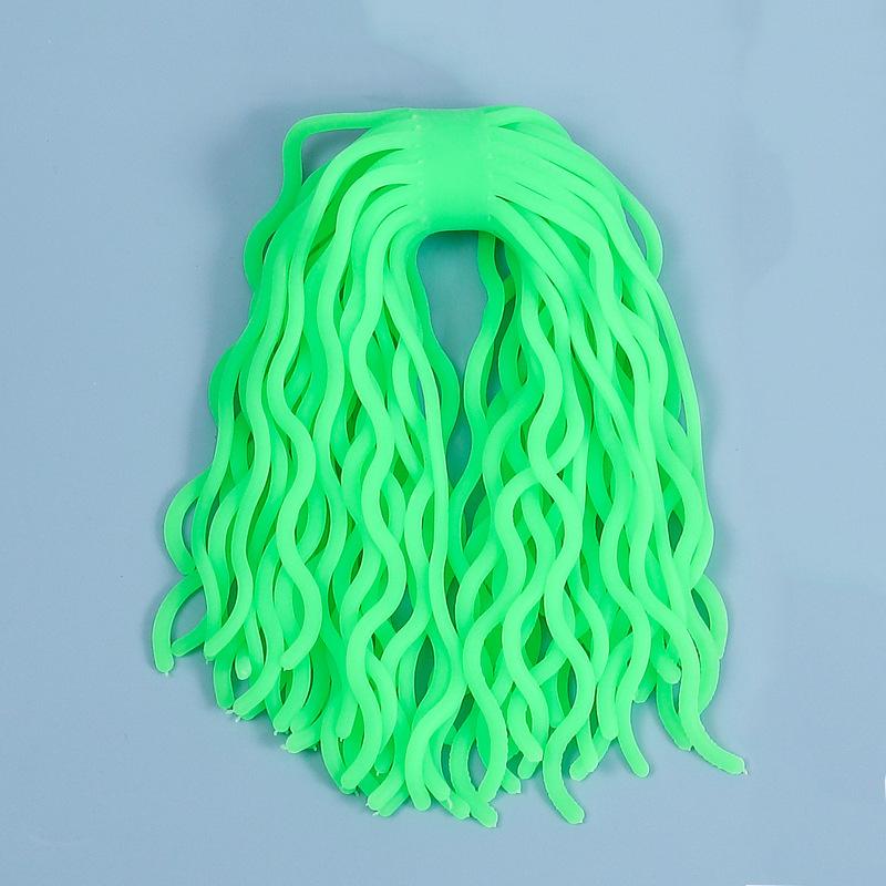 Kids  Vent Toys Sensory Toys Stress Relief Tpr Soft Rubber Lala Le Creative Decompression Spaghetti Coloured Stretchy Rope