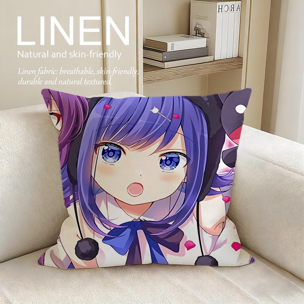 Cute Is the Order a Rabbit Cushion Cover Pillowcase Set Pcs x x Breathable Washable Sofa Cushion Cover
