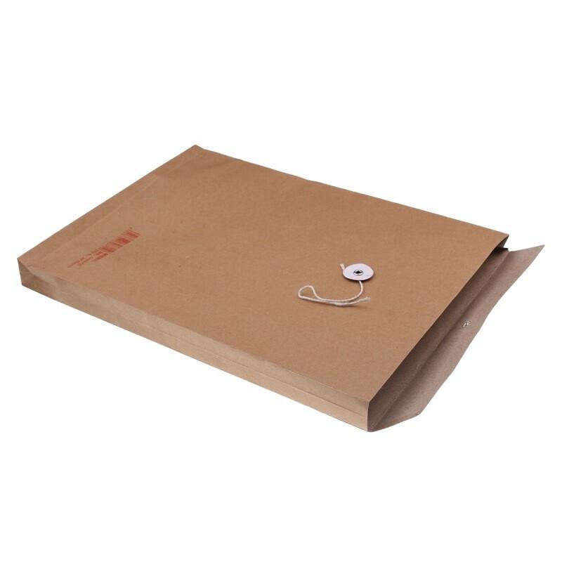 M&G A4 Kraft Paper Vertical File Bag, 60 Pack