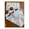 Kunisada Utagawa's "Raijin Playing Shamisen" Tenugui - 100% Cotton Japanese Hand Towel, Approx. 80x35cm, Made in Japan