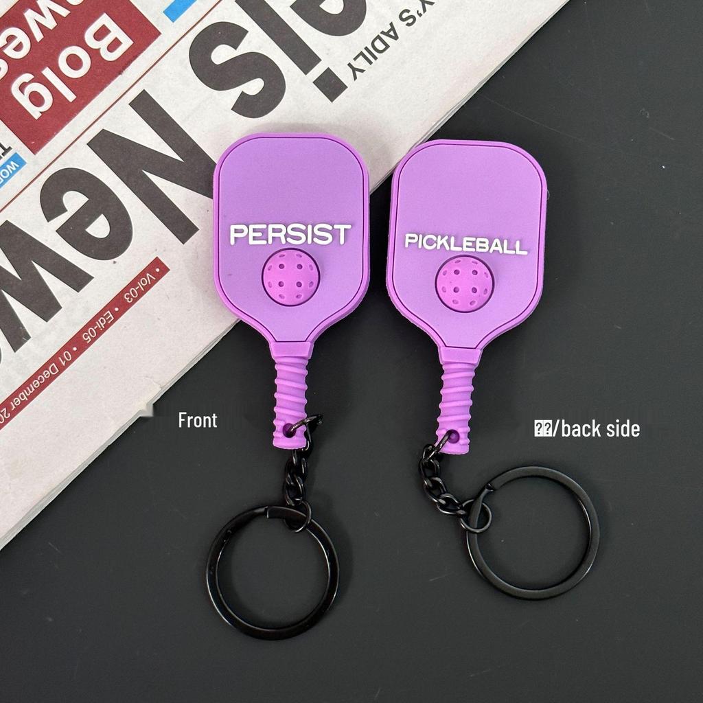 Fitness Series Gummi-Schlüsselanhänger: Hantel- & Kurzhantel-Anhänger für Geschenke