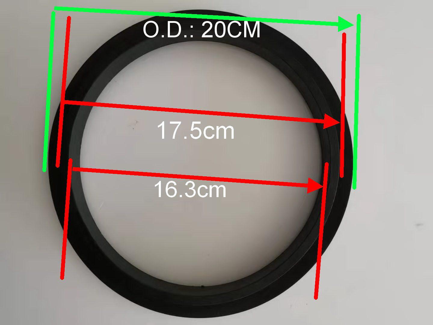 Stainless Steel 25L Milk Bucket Lid Sealing Ring for Milking Machines