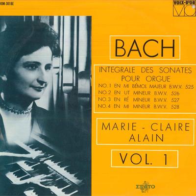 LP Record MARIE-CLAIRE ALAIN - Bach/Integrale Des Sonates Pour Org VOM3018E NIPPONWESTMINST 1962 Japan Classical Used
