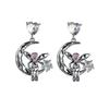 Love Zircon Star Stud Earrings Popular Summer Earrings Niche Design Moon Elf Earrings