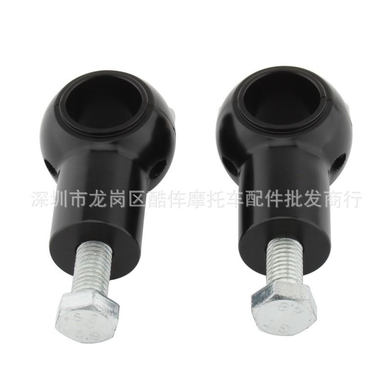 Harley-Davidson Handlebar Riser Spacer 2 Inch Tall Black Or Chrome Finish Universal Fit Touring Sportster Softail