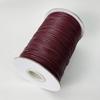 1mm Korean Waxed Rope: Jewelry & Pendant Necklace/Braided Bracelet with PU Leather