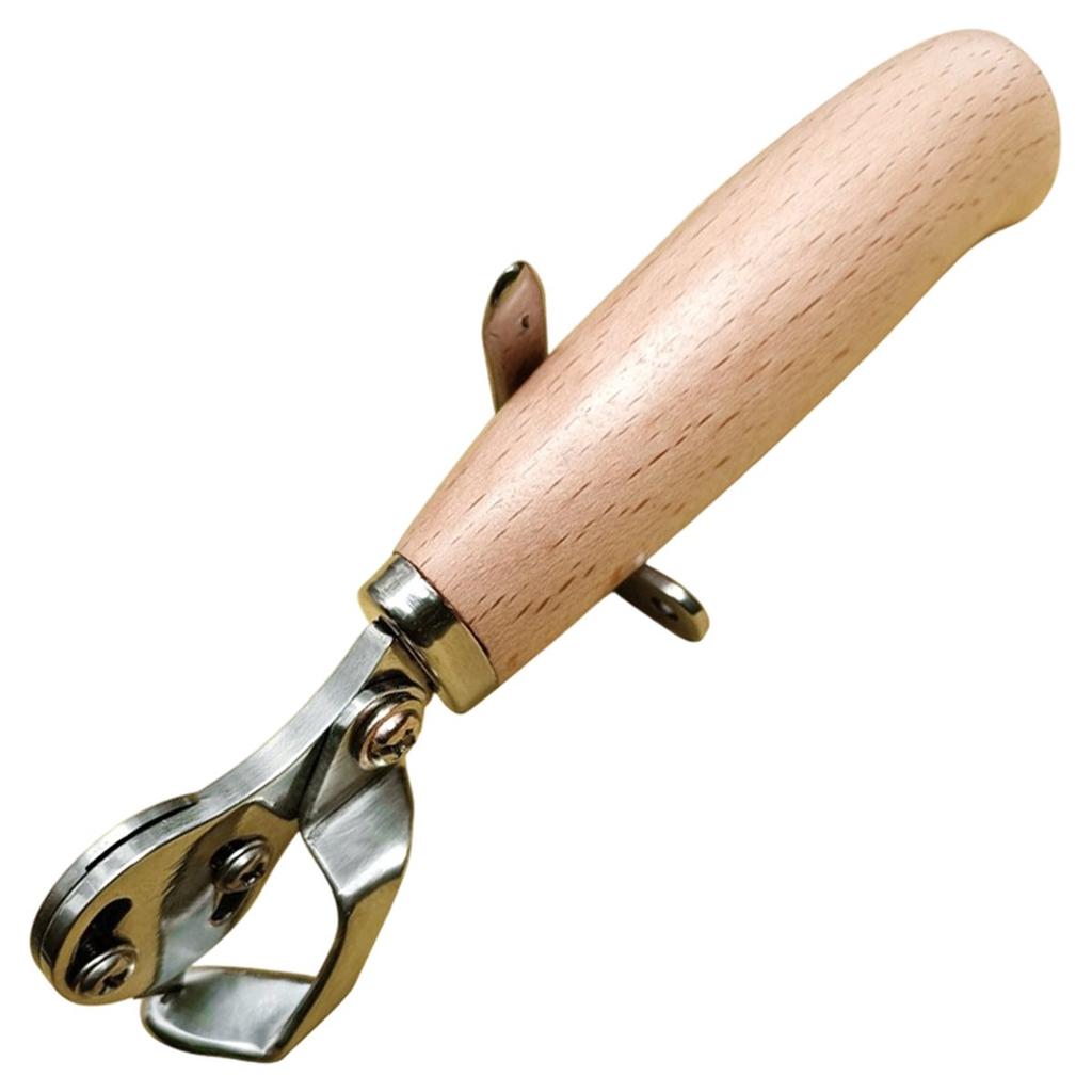 Leather Knife Cutting for DIY Wooden Handle Leathercraft Cutting Manual Combination Multi-Function Knife Trimming Edge