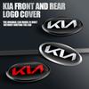 RIGR3 Auto Voorgrille Logo Badge Achterklep Sticker Buitenaccessoires Voor Pegas Sorento Soul Cerato Sportage Ceed Niro KX5 KX3