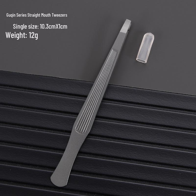 Multi-Use Stainless Steel Tweezers for Eyebrow Shaping, False Eyelashes, Facial Hair & White Hairs