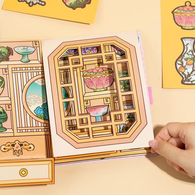 Fanfan Cat Travel Quiet Book Series Flat Sheet Sticker Set Sticker  for Office Stationery Stickers Desktop Diary Decoration Book