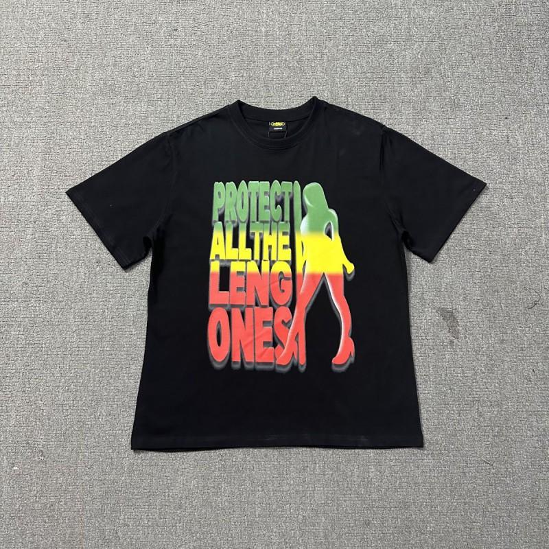 Corteiz Short Sleeve T-Shirt Mens Loose Fit Graphic Print Crew Neck Casual Streetwear Tee