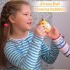Stress Reliever, Cute And Stress-relieving Toy, Popular Online Squeezeable Bubble Blowing Ornament.