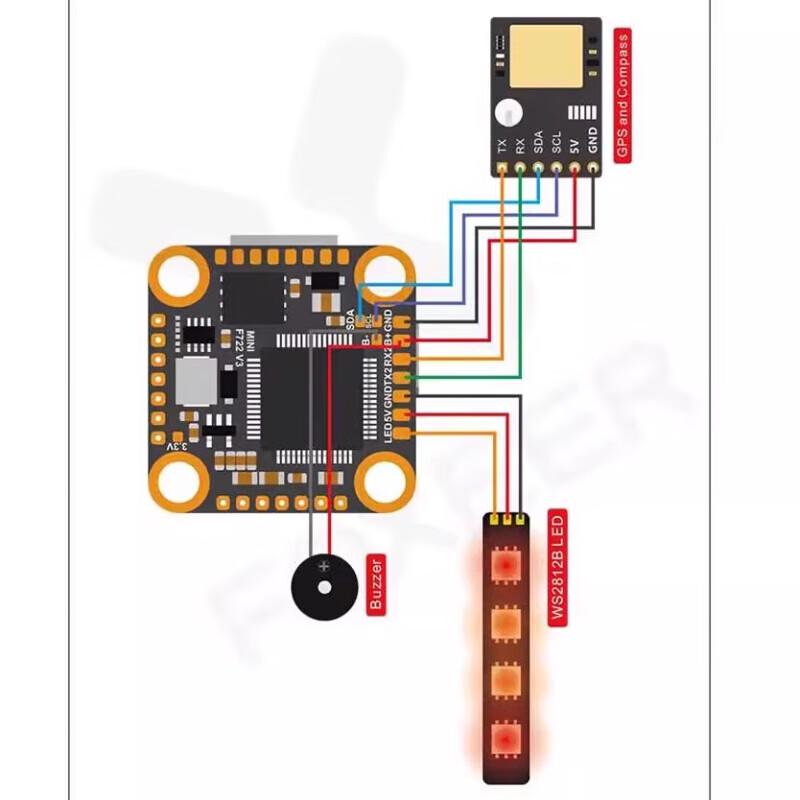 Foxeer F722 Mini V4 Flight Controller