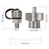 Quick Twist Oil Drain Valves,Oil Drain Valves Leakproof Rustproof Stainless Steel Drain Hose Attachment