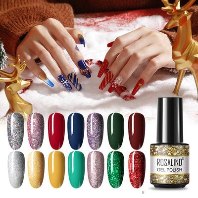 Esmalte de uñas en gel UV LED Esmalte de uñas en gel Soak Off Diseño de uñas híbrido Esmalte de uñas en gel Colores otoño invierno
