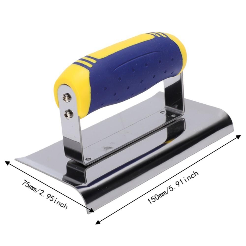 Ergonomic Grip Concrete Edger Outside Corner Design Mortar Edger For Plastering