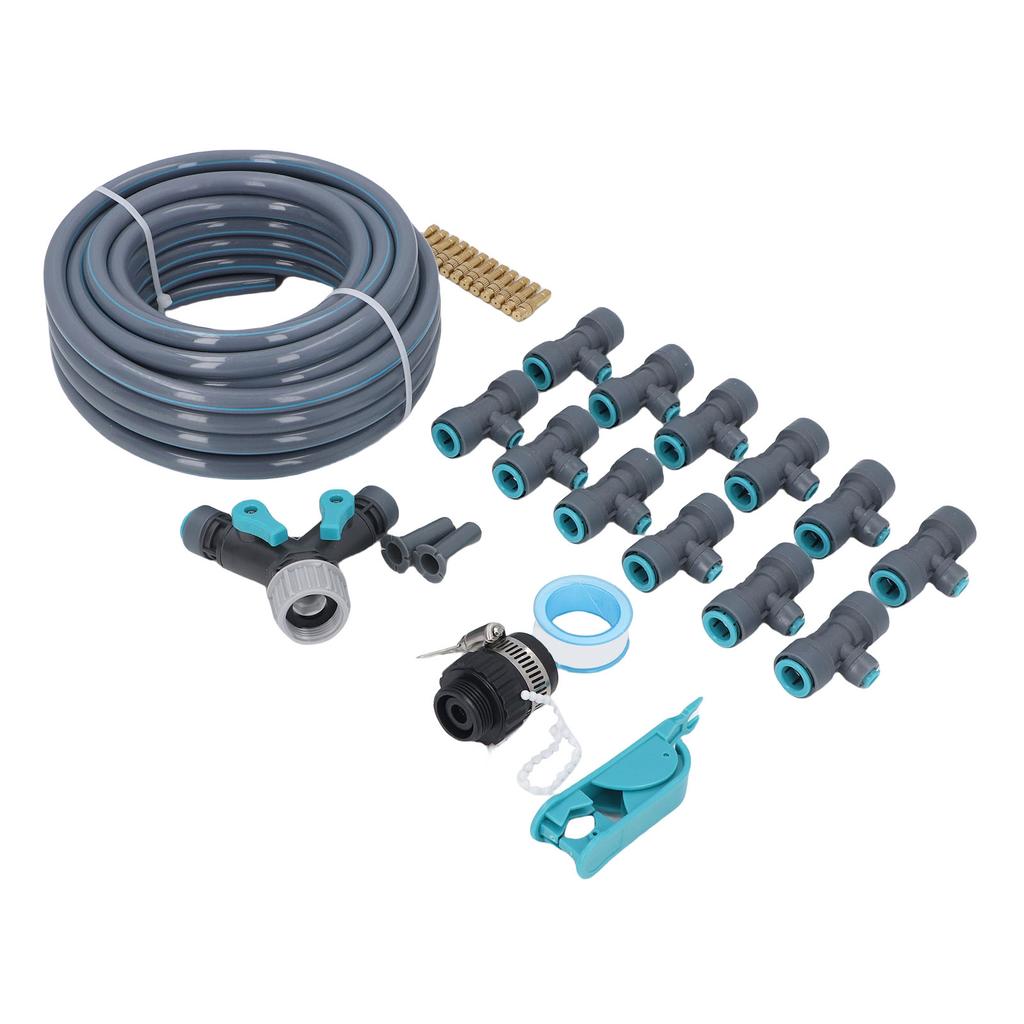 Garden Watering System 10m Automatic Drip Irrigation Kits Patio Lawn Equipment Set with Hose
