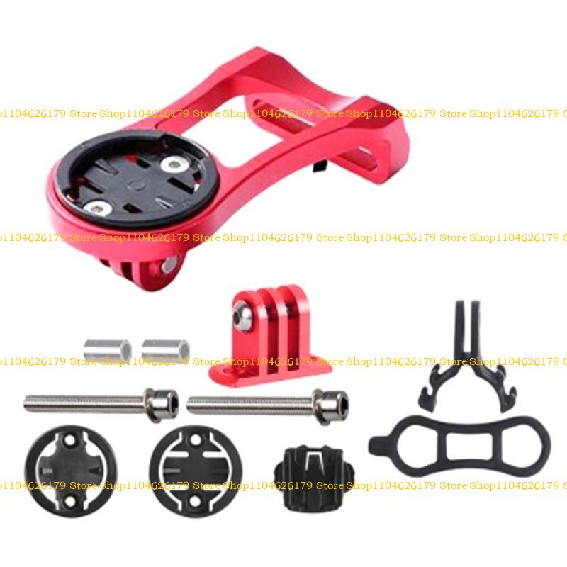 A1A2 Bicycles Stem Mount Computer Mount Stand Extension Mount Brackets for Cycling красный