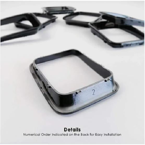 Black Front Center Bumper Grille Grill Cover Trim for Jeep Grand Cherokee +