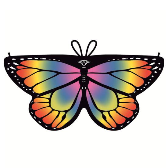 

Стильная удобная шифоновая накидка для малышей с крыльями бабочки, костюм для Хэллоуина, вечерние вечеринки