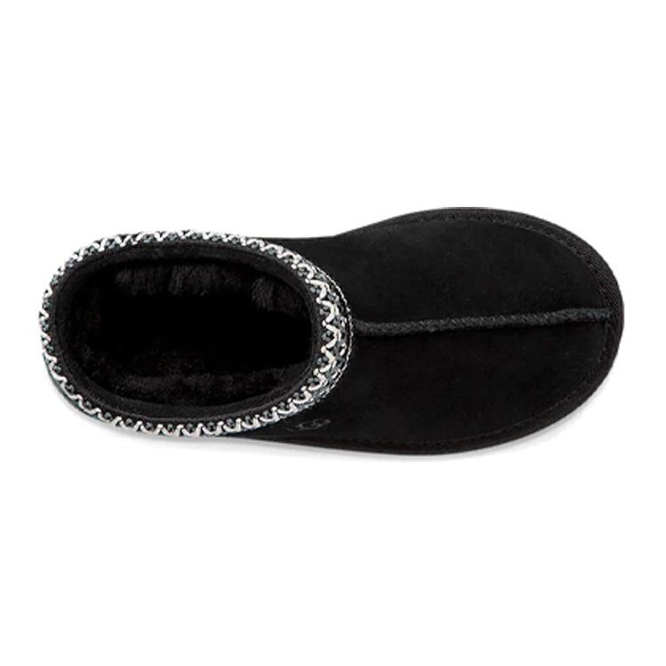 (GS) UGG Tasman II Slipper 'Black' Kids' 1019066K-BLK