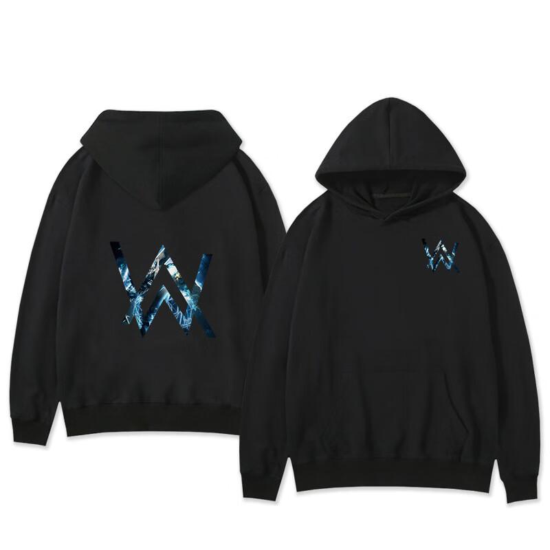 2025VINEY Alan Walker DJ Hoodie - Alan Walker Electronic Music - Faded Plaid Hooded Sweatshirt for Men - Alan Walker