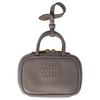 MIU MIU Calfskin Bag Charm Bag Accessory Women's Clay Gray 5NR036_2F8W_F0572