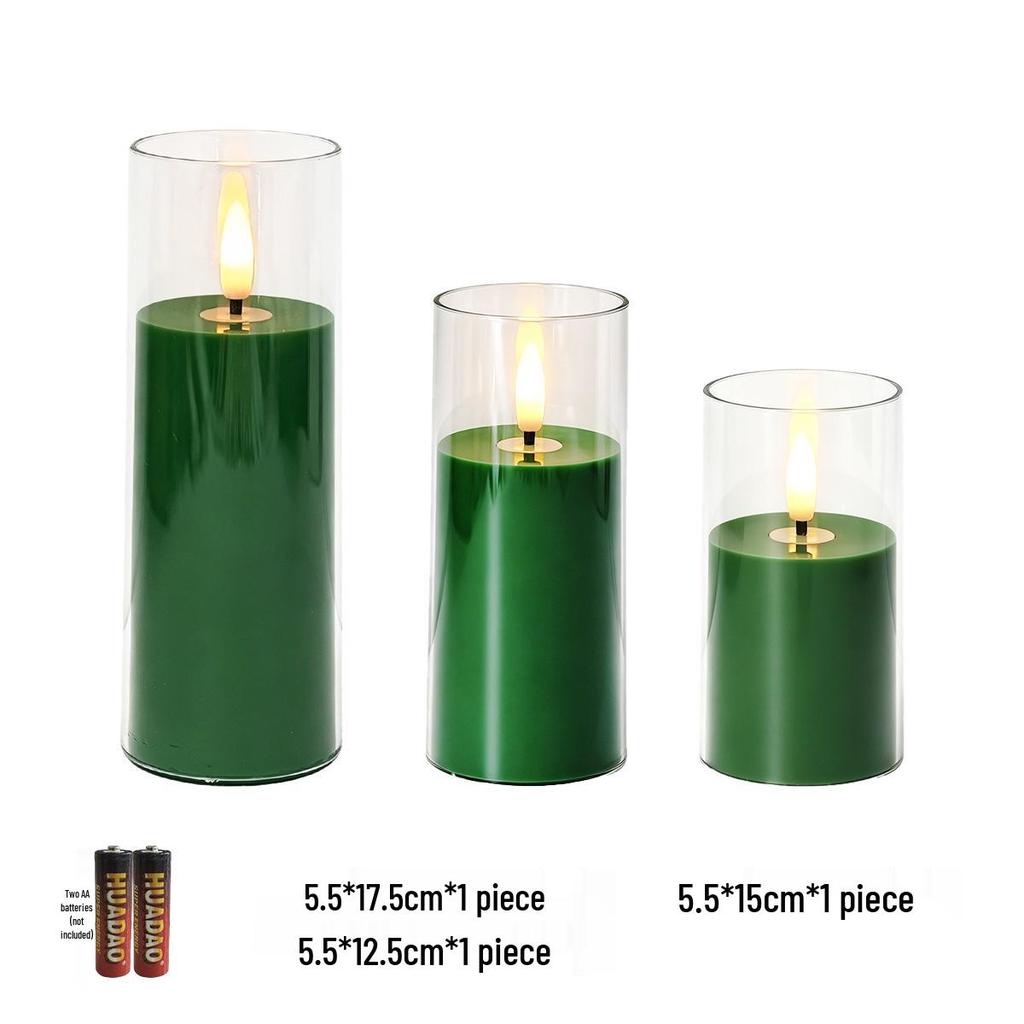 LED Candle Lamp String Lights for Christmas and Halloween - Decorative Luxury Lamp for Dining Table Atmosphere