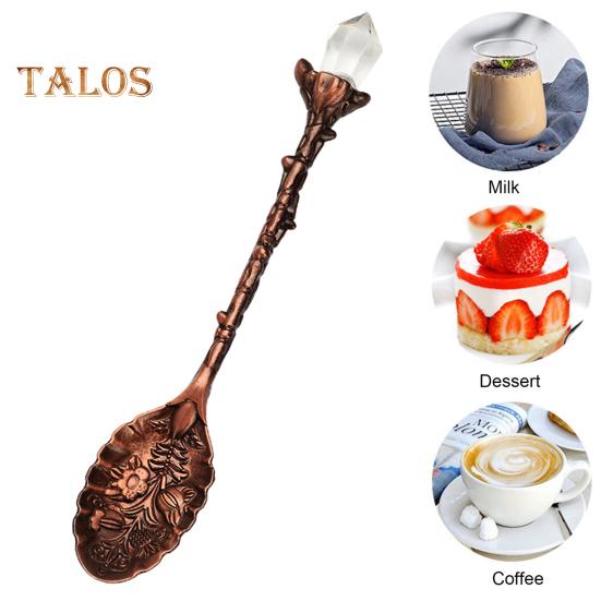 Suppenlöffel, Kunstkristall-Top-Geschirr, spülmaschinenfest, zuverlässig, Kaffee-Suppenlöffel, Küchenhelfer