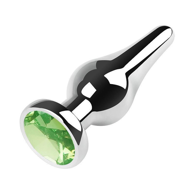 Metal Anal Sex Toys Trainer Jeweled Ass Anus Butt Plugs Anal Plug Butplug Aluminum Alloy Prostate Massage Unisex Sex Toy