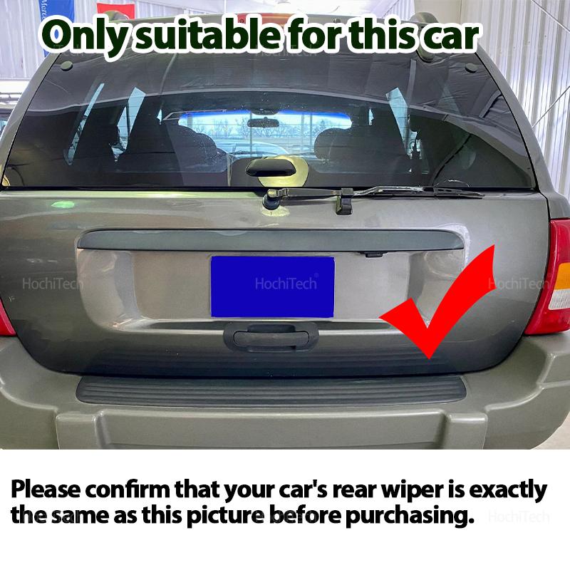 For Jeep Grand Cherokee 1998 1999 2000 2001-2004 5102882AA Car ABS Rear Wiper Arm and Rear Blade Replacement Kit Parts