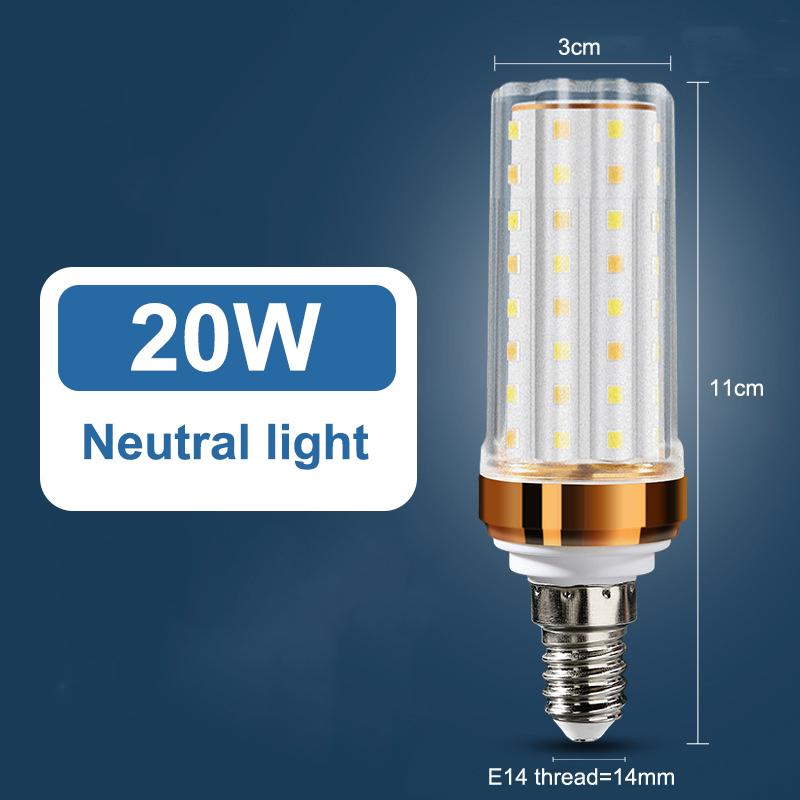 Brightness E27 E14 Led Bulb Corn Lighting Lamp 12W 16W 24W 2835 Smd Lamps 110V 220V Home Decor Replace Halogen Lights White