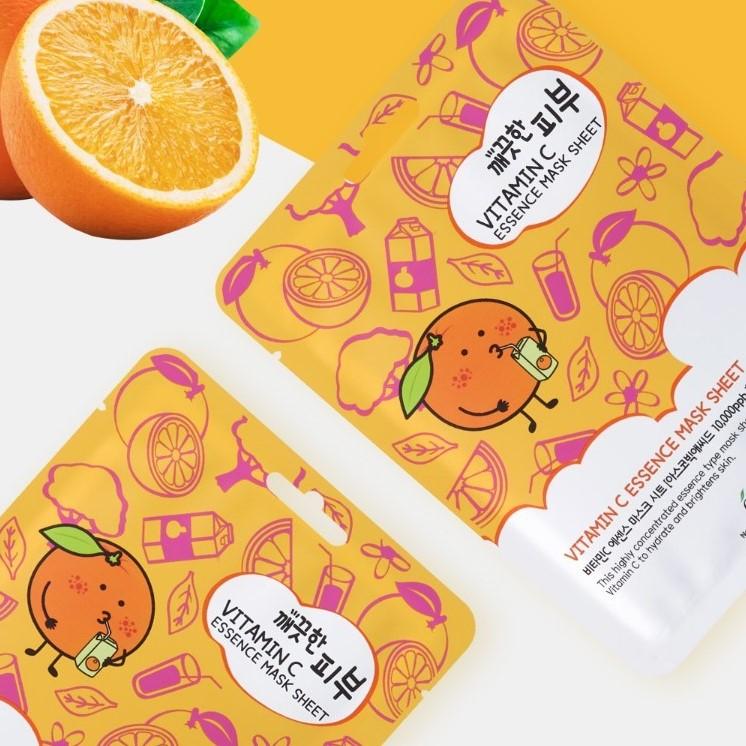 [esfolio] Vitamin C Essence Mask Sheet 25ml*10EA