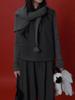 Shi Jian Korean Style Winter Vest + Pants Two-Piece Set for Versatile Commuting