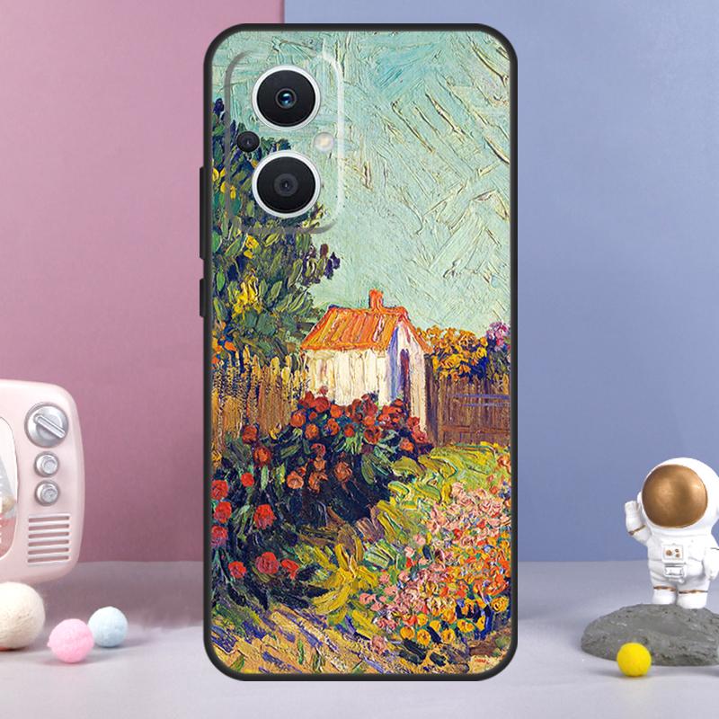 Peintures Nuit étoilée Van Gogh Coque Pour OPPO Reno 13 F 11F 12F 14F 10 11 12 14 Pro 7 8 Lite OPPO Find X6 X5 X8 X9 Pro Coque