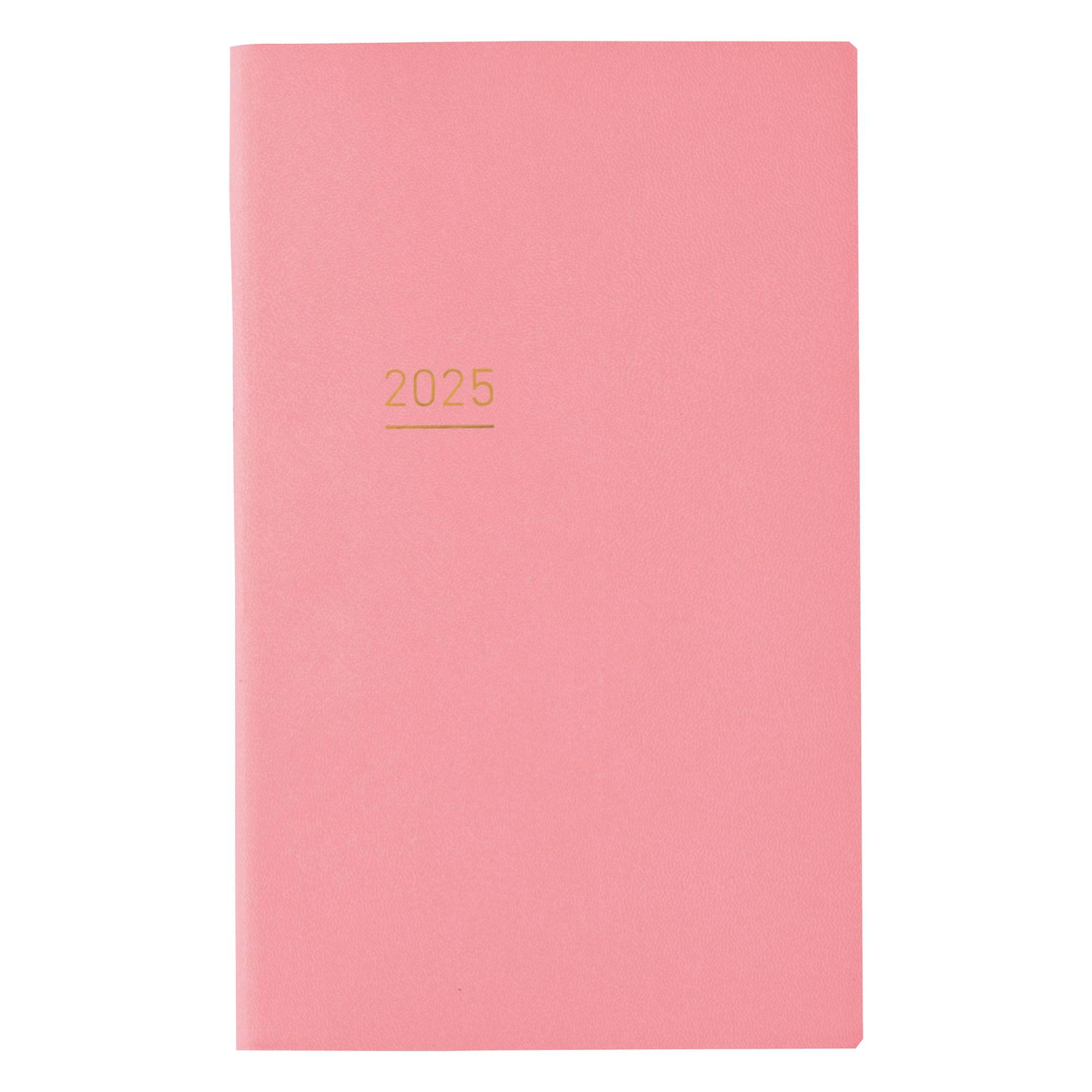 

Kokuyo Jibun Techo Lite Planner 2025 Monthly Weekly A5 Slim Light Pink Starting in December 2024 Ni-JL1LP-25