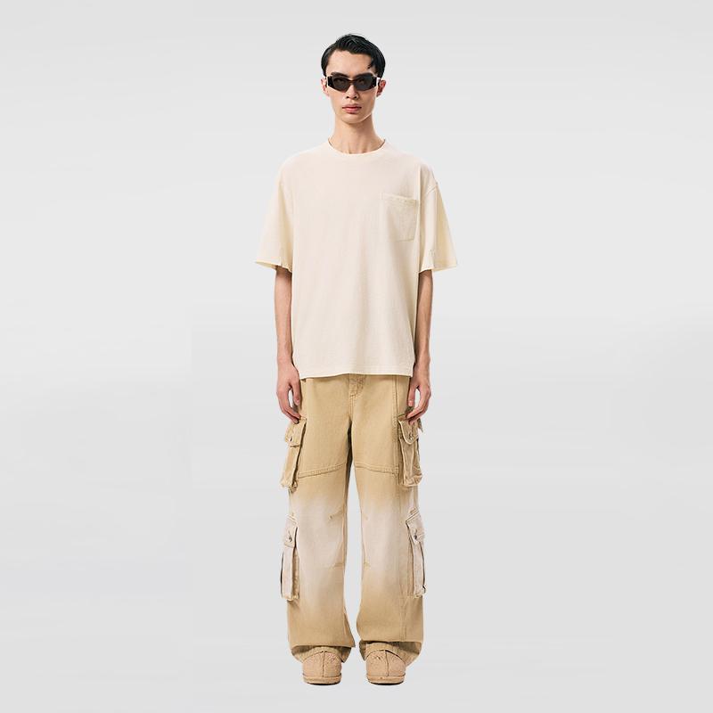 Feng Chen Wang T Shirt Men's Ecru FUS19TS10