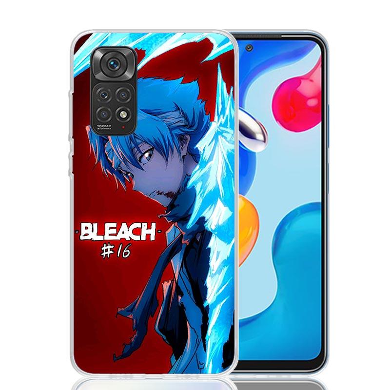 Hitsugaya Toushirou Bleach Phone Case For Xiaomi Redmi Note 15 14 13 12S 12 Pro Plus 11S 11E 11 11T 10S 10 Art Soft Pattern Cove