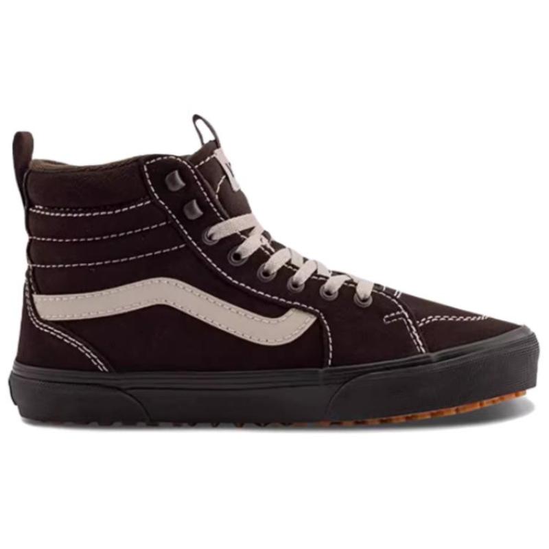 Vans High Top Skateboard Shoes Men's Dark Umber Sneakers VN000CZHCFB