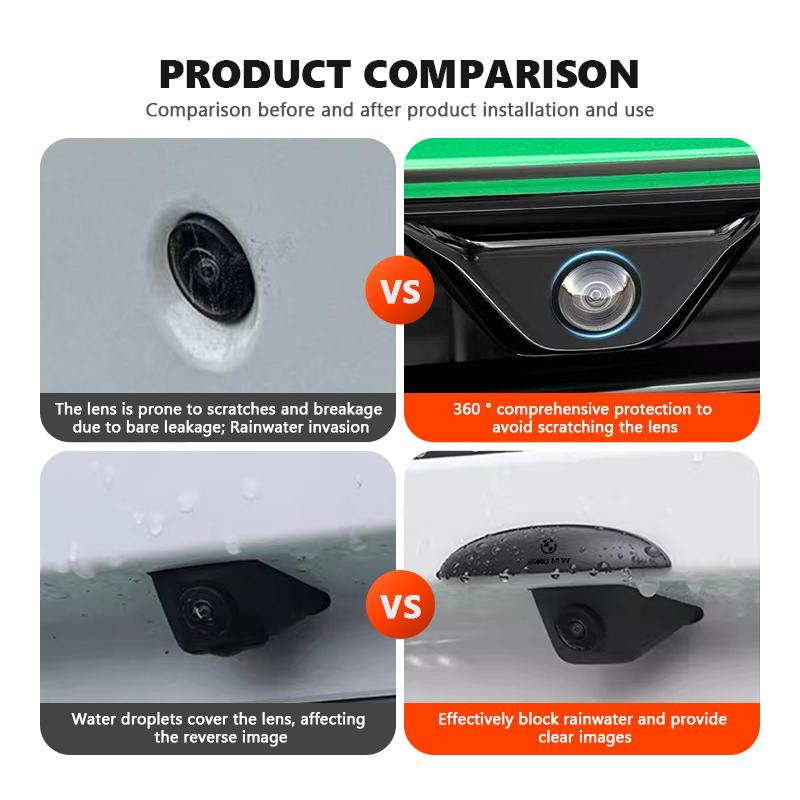 Universal Car Camera Protection Lens Anti-scratch Cover For BMW M3 M5 E36 E39 E46 E60 E61 E64 E70 E71 E80 E85 E87 E90 E83 QX8